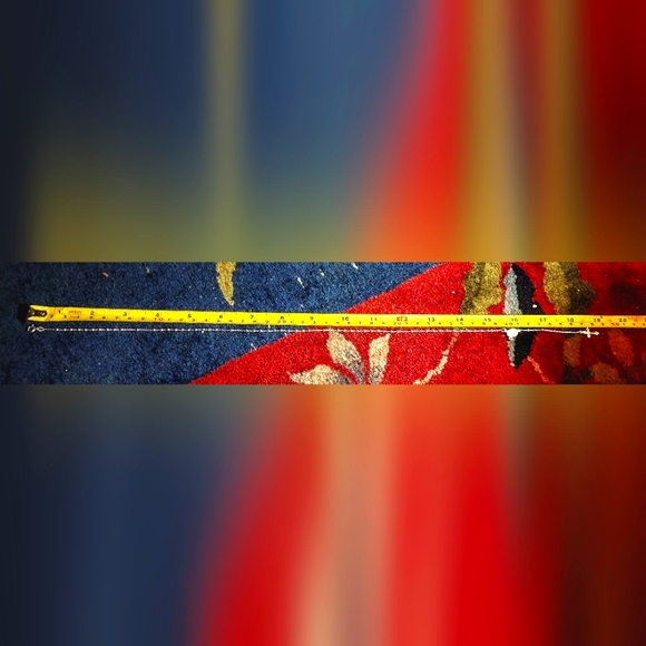 925 Sterling Silver Rosary Necklace - Picture 3 of 7